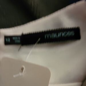 Maurices White Maxi Dress